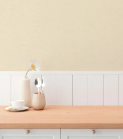Vliestapete Uni Struktur Modern Creme Beige 79099-3