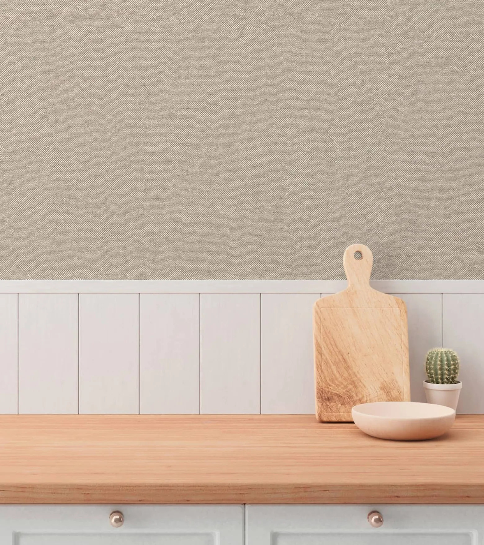 Vliestapete Uni Struktur Modern Braun Beige 79098-9