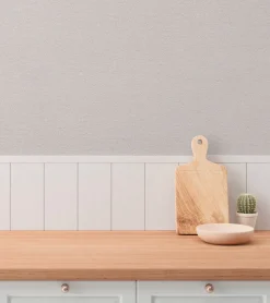 Vliestapete Uni Struktur Modern Grau Creme 79097-1