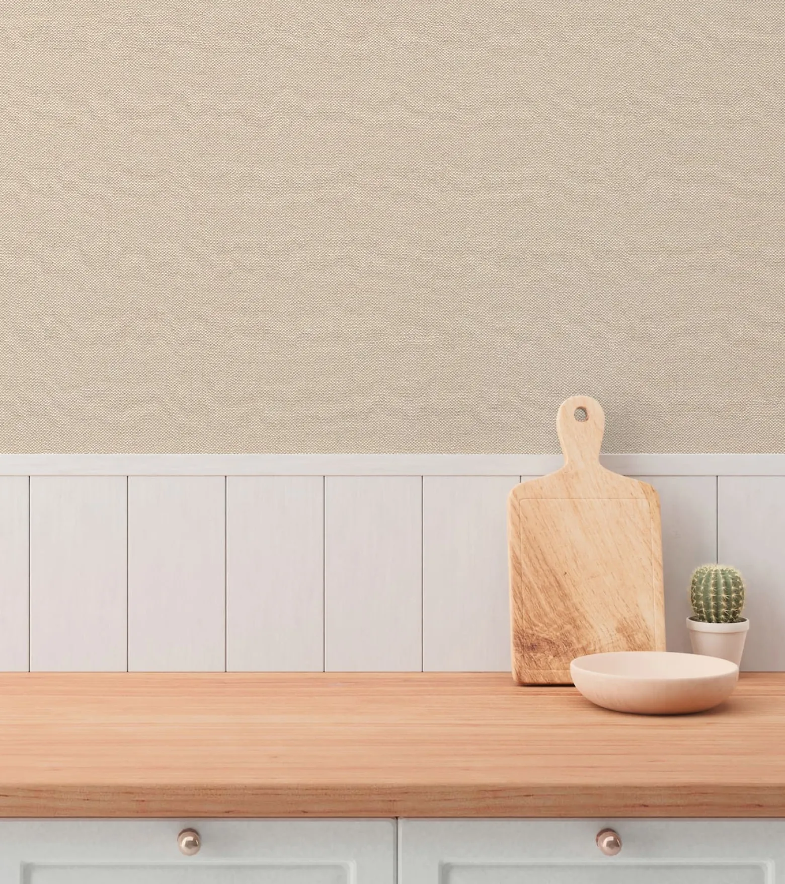 Vliestapete Uni Struktur Modern Beige Creme 79098-4