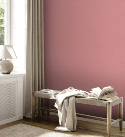 Vliestapete Uni Struktur Optik Rosa 39030-8