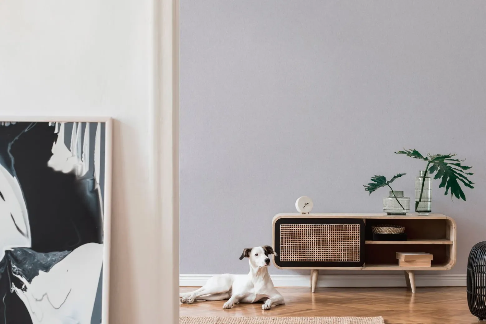 Vliestapete Uni Struktur Optik Grau 39030-4