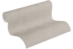 Vliestapete Uni Struktur taupe 37418-1