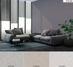 Vliestapete Uni Struktur taupe 37418-1