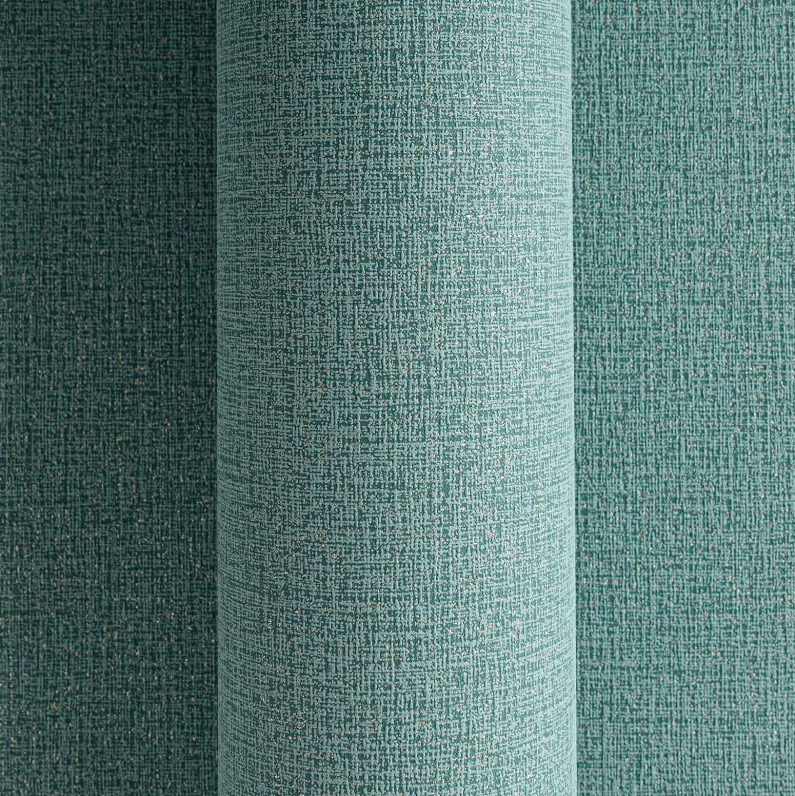 Vliestapete Uni Struktur Türkis Silber Metallic 79065-5