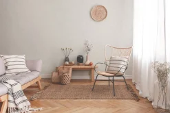 Vliestapete Unitapete meliert creme 37395-2