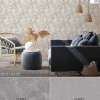 Vliestapete Unitapete meliert grau 37395-1