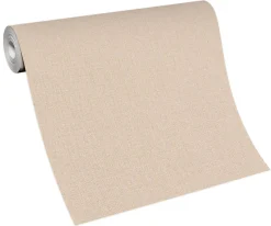 Vliestapete Uni Textil apricot 10215-05