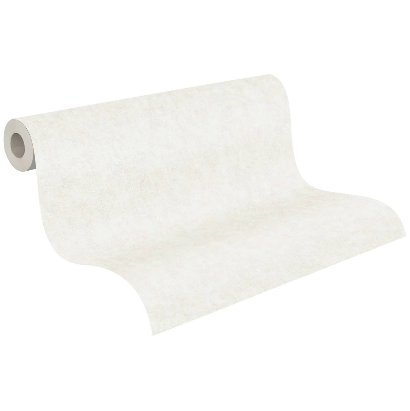 Vliestapete Uni Textil grau-weiß Geo Nordic 37535-1