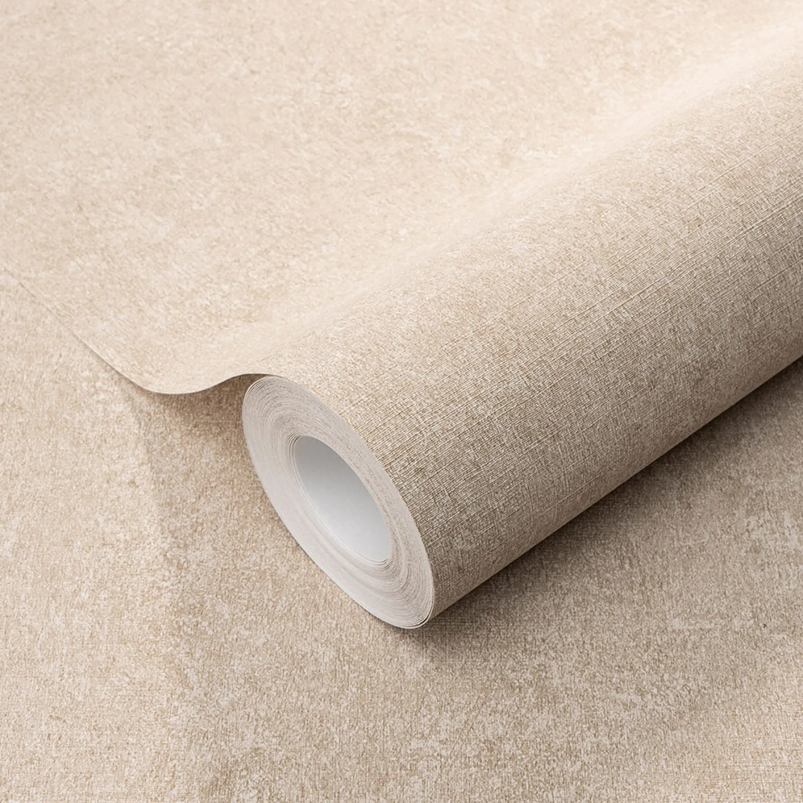 Vliestapete Uni Textiloptik Modern Beige 10430-25