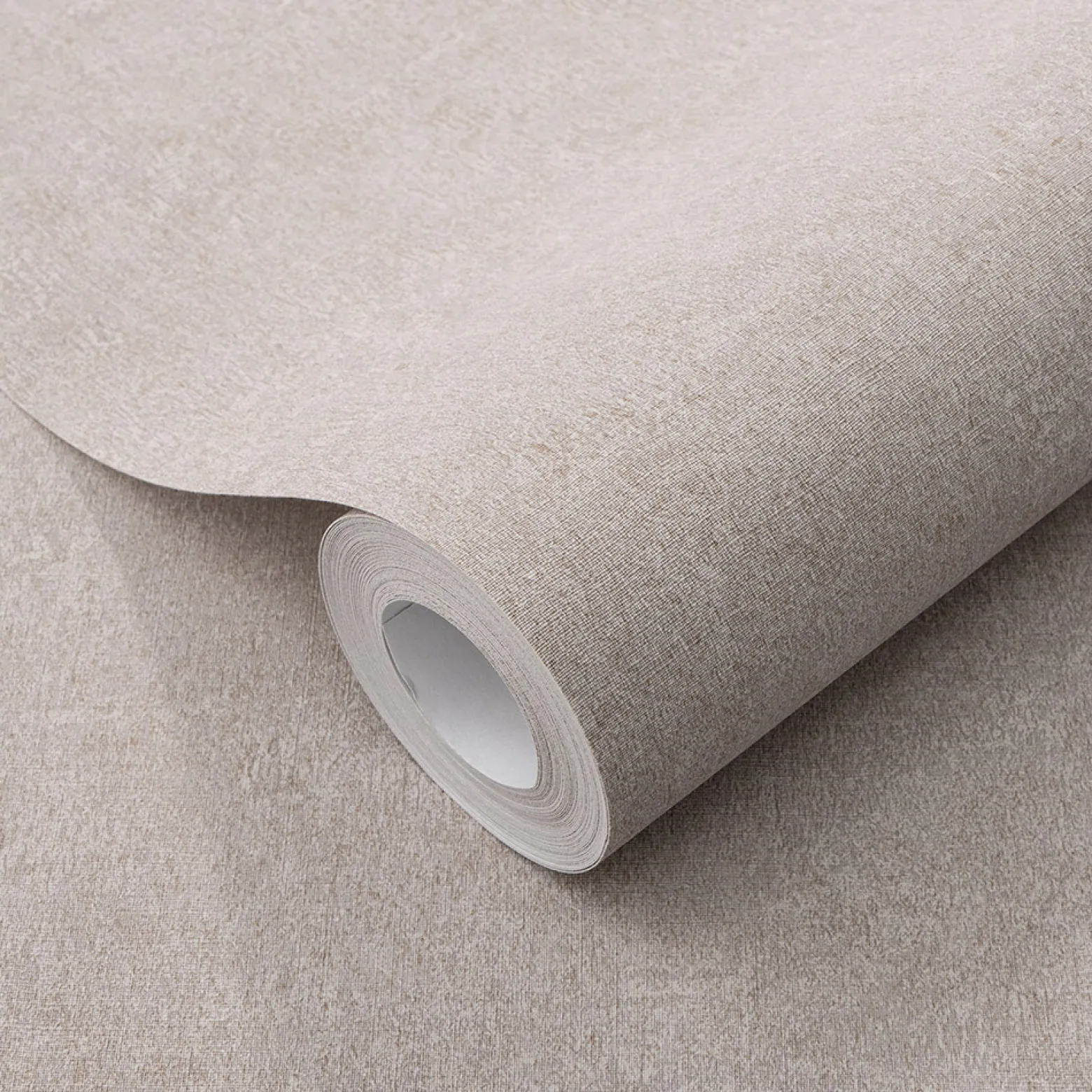 Vliestapete Uni Textiloptik Modern Beige Grau 10430-37