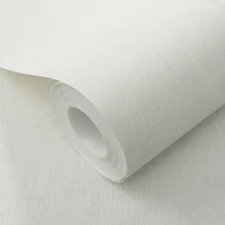 Vliestapete Uni Textiloptik Creme Grau Glitzer 10539-14