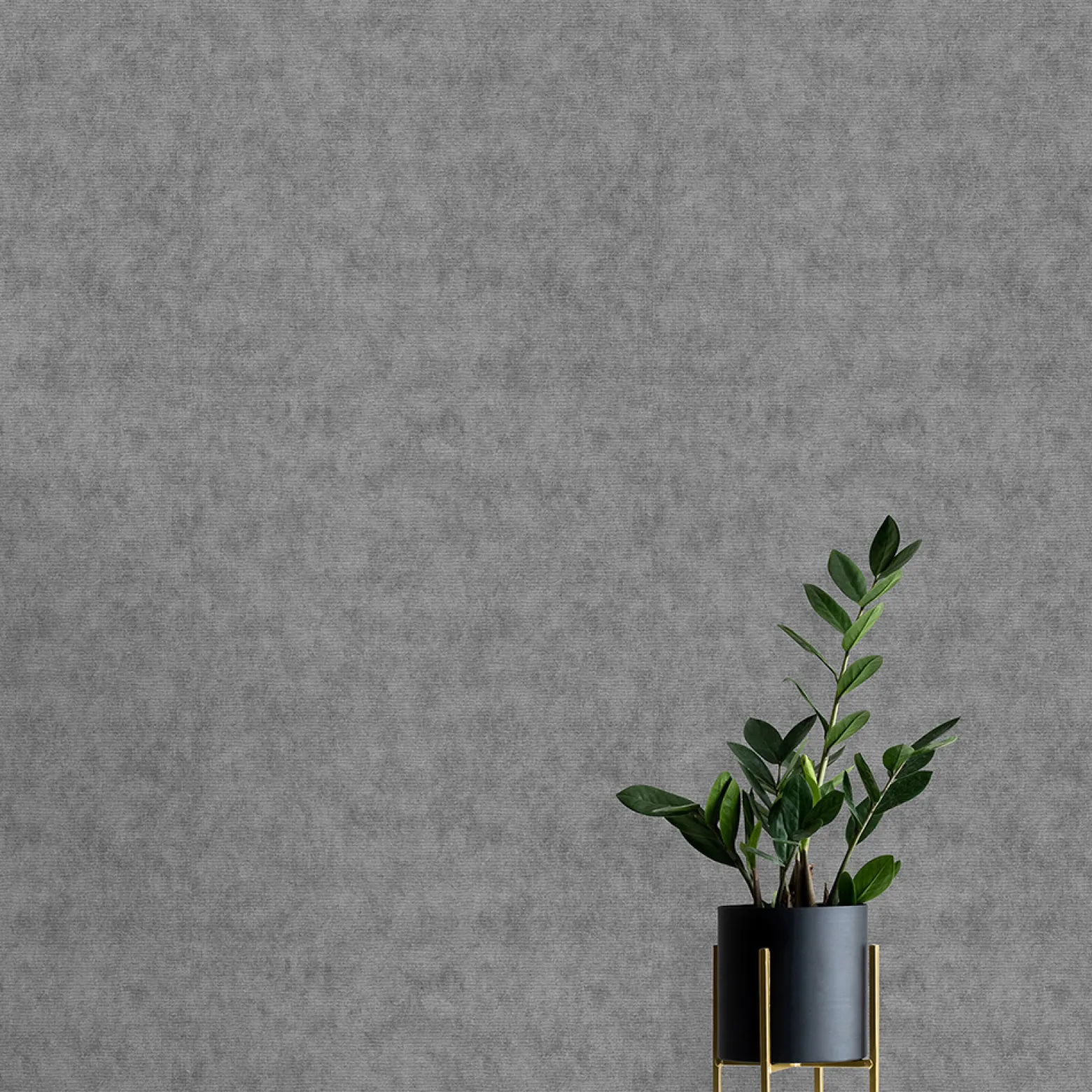Vliestapete Uni Textiloptik Silber Metallic 10473-29