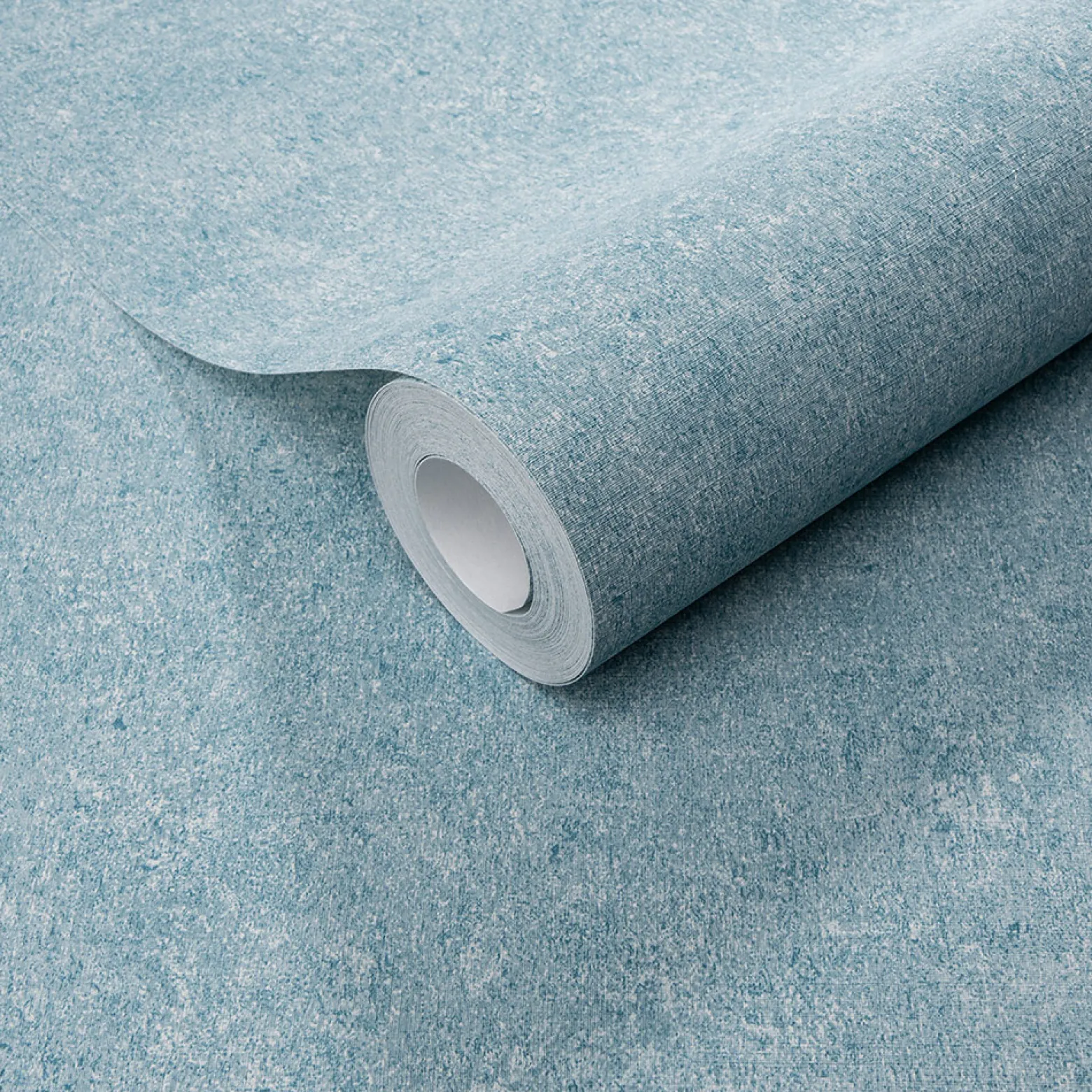 Vliestapete Uni Textiloptik Modern Blau 10430-08