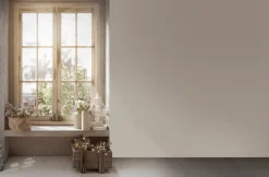 Vliestapete Uni Textil Optik Weiß Hellgrau 3908-51