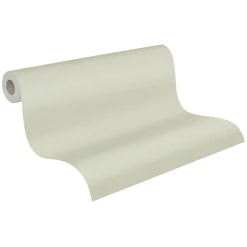 Vliestapete Uni Textil Optik Struktur Grün 39266-6