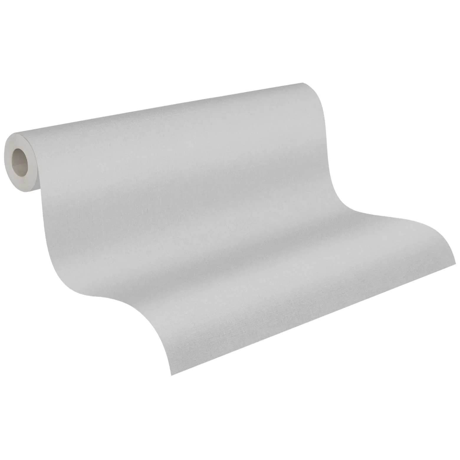 Vliestapete Uni Textil Optik Dunkelgrau 3908-20