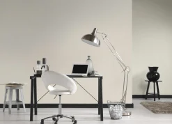 Vliestapete Uni Textil-Optik cremeweiß 36925-4