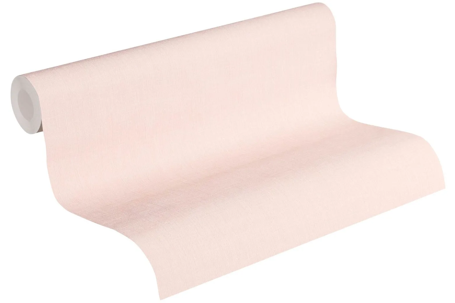Vliestapete Uni Textil-Optik rosa 36925-2