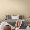 Vliestapete Uni Textil Optik Struktur Beige 39565-5