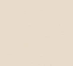 Vliestapete Uni Textil Optik Struktur Creme Grau 37603-1