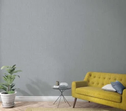 Vliestapete Uni Textil-Optik grau Marburg 32665