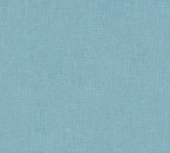 Vliestapete Uni Textil-Optik hellblau 36925-8