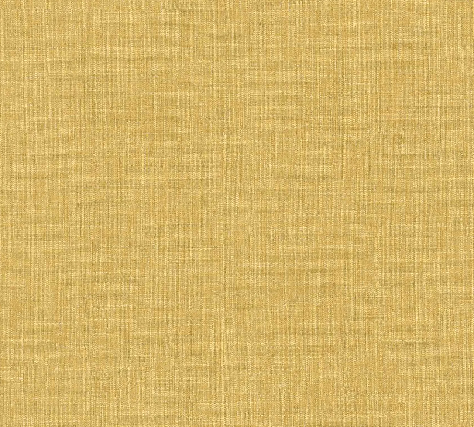 Vliestapete Uni Textil-Optik goldgelb 36922-1