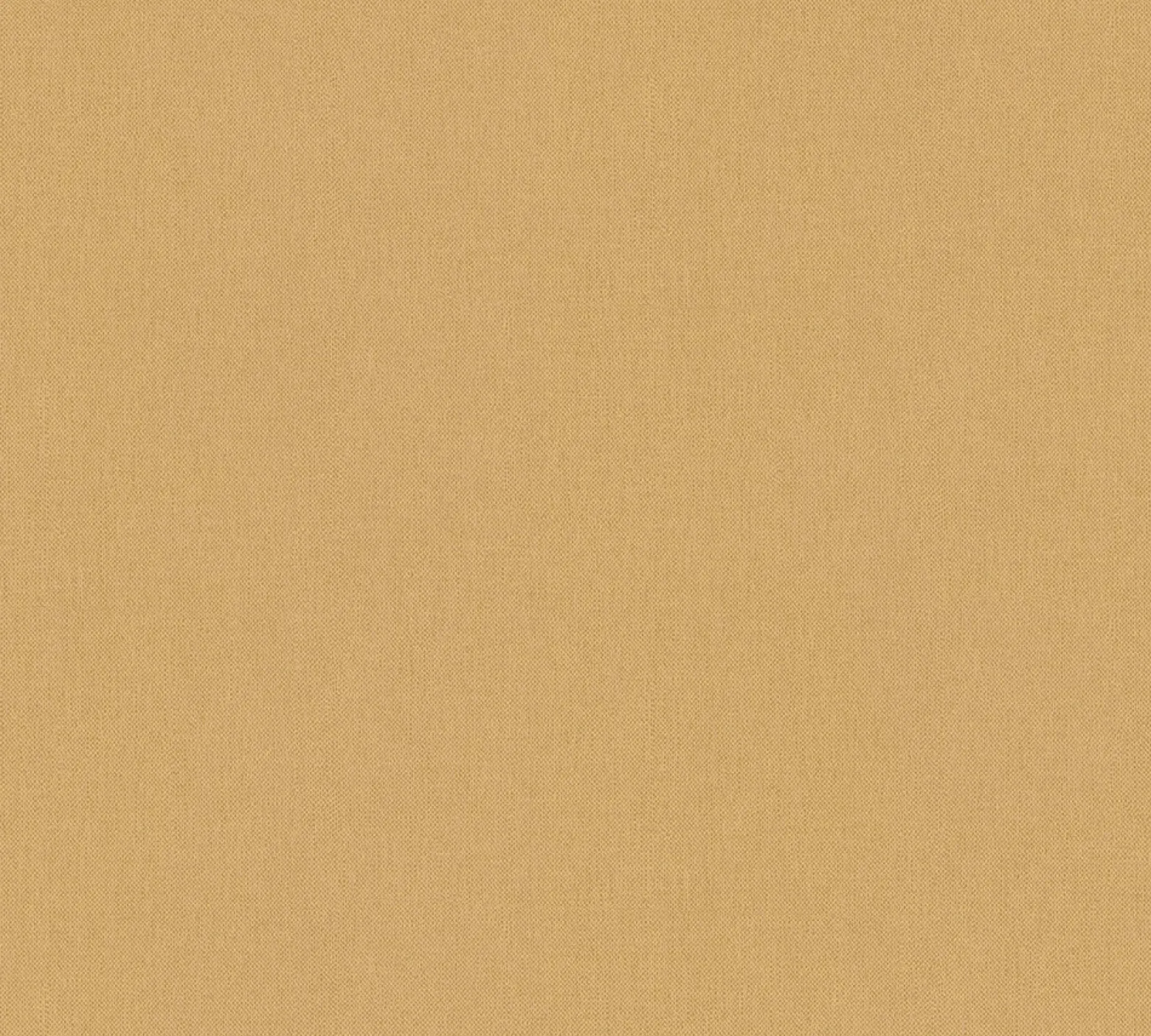 Vliestapete Uni Textil-Optik gelb-braun 37750-1