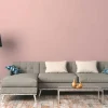 Vliestapete Uni Textil-Optik rosa 37748-7