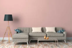 Vliestapete Uni Textil-Optik rosa 37748-7