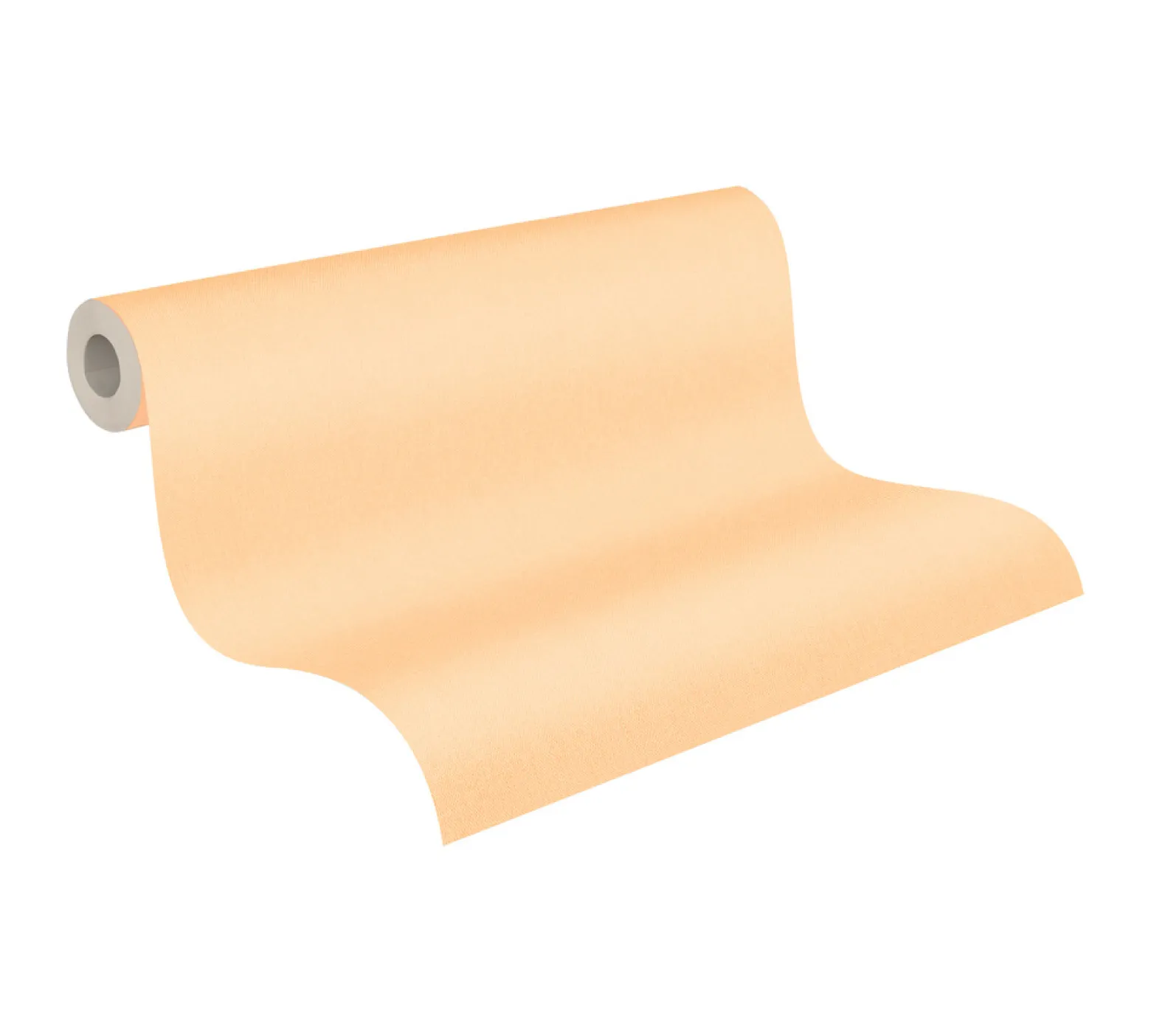 Vliestapete Uni Textil-Optik beige-orange 37749-4