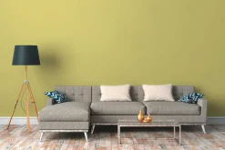 Vliestapete Uni Textil-Optik hellgrün 37748-8