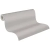 Vliestapete Uni Textil-Optik taupe 37703-2