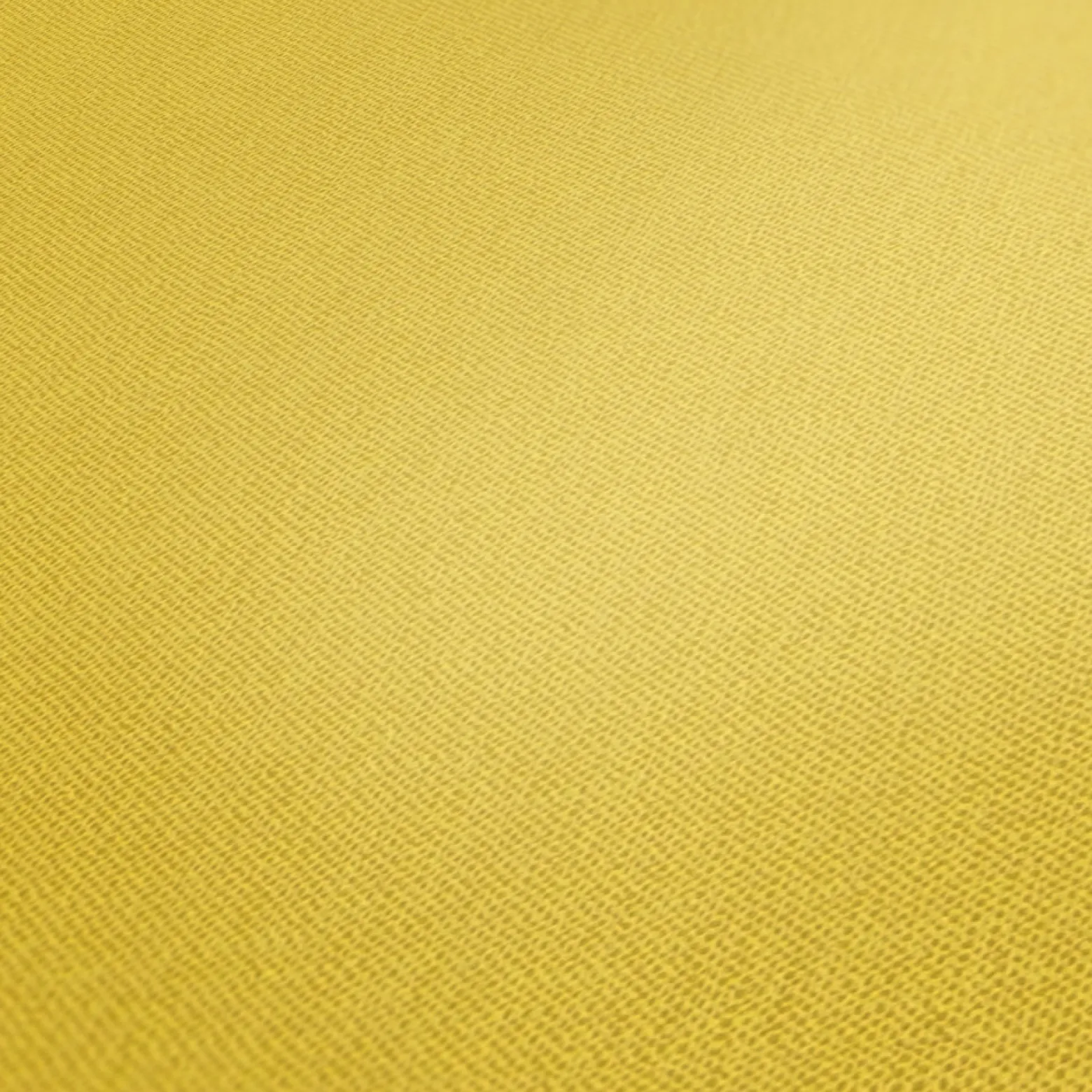 Vliestapete Uni Textil-Optik gelb 37748-4