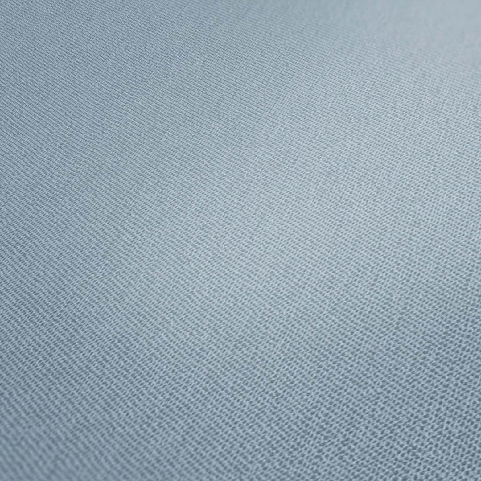 Vliestapete Uni Textil-Optik grau-blau 37702-7