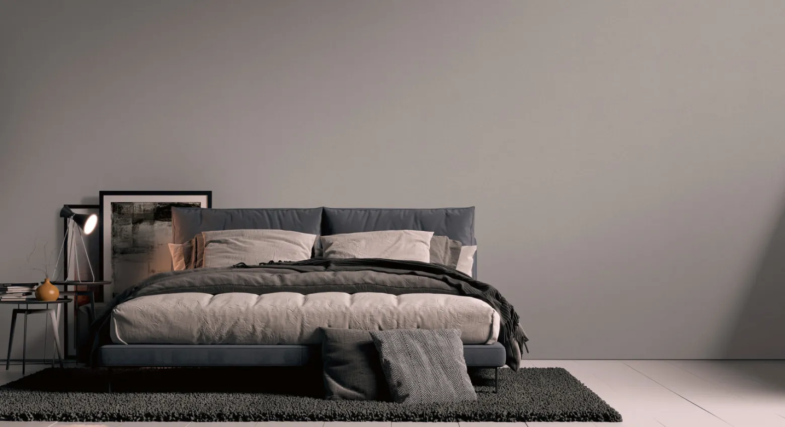 Vliestapete Uni Textil Optik Struktur Grau 39266-8