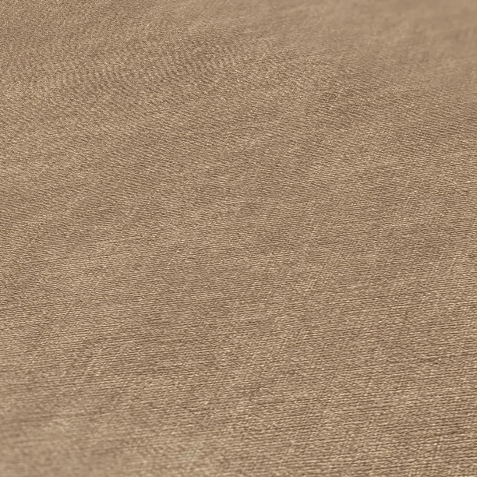 Vliestapete Uni Textil Optik Struktur Braun 39566-6