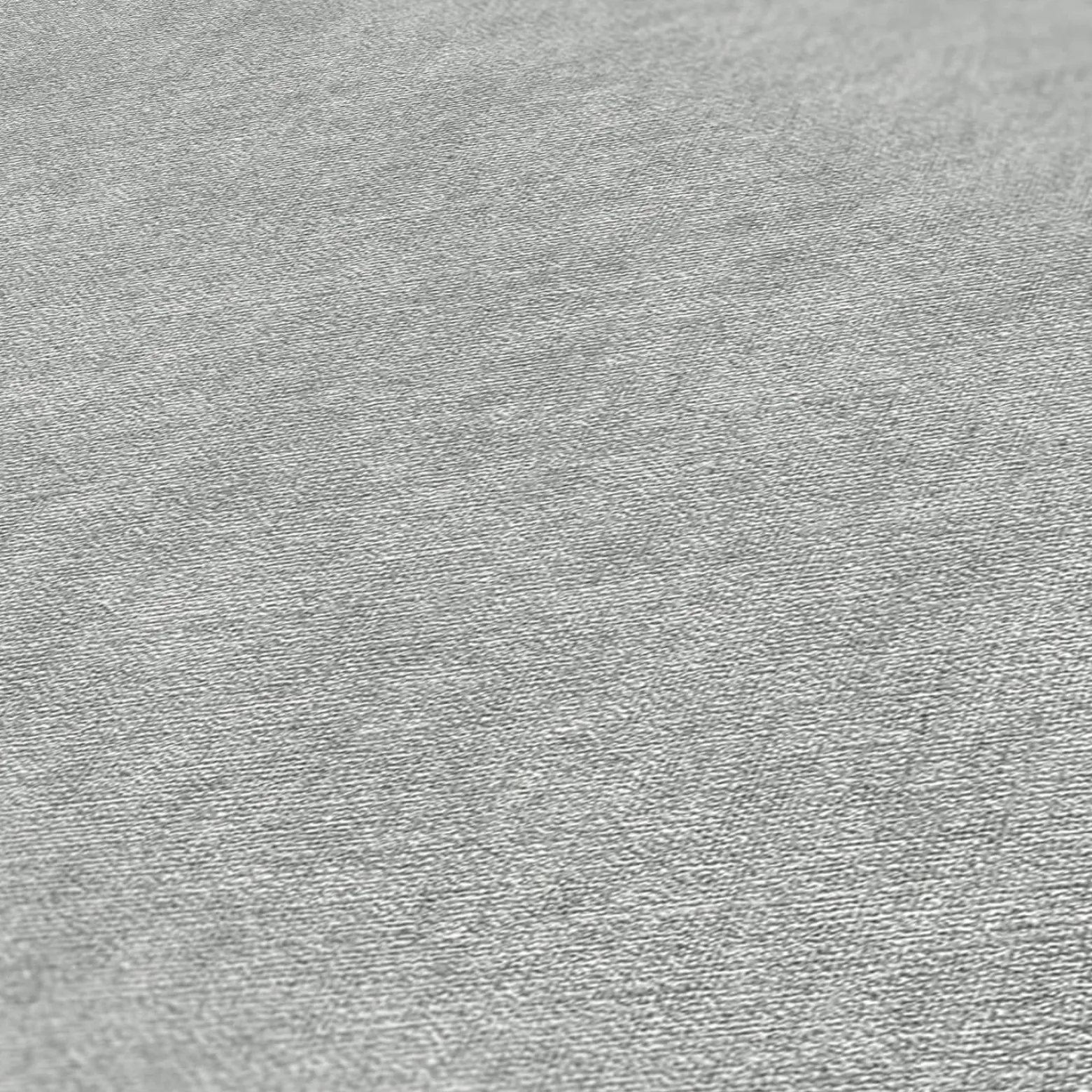 Vliestapete Uni Textil Optik Struktur Grau 39565-9