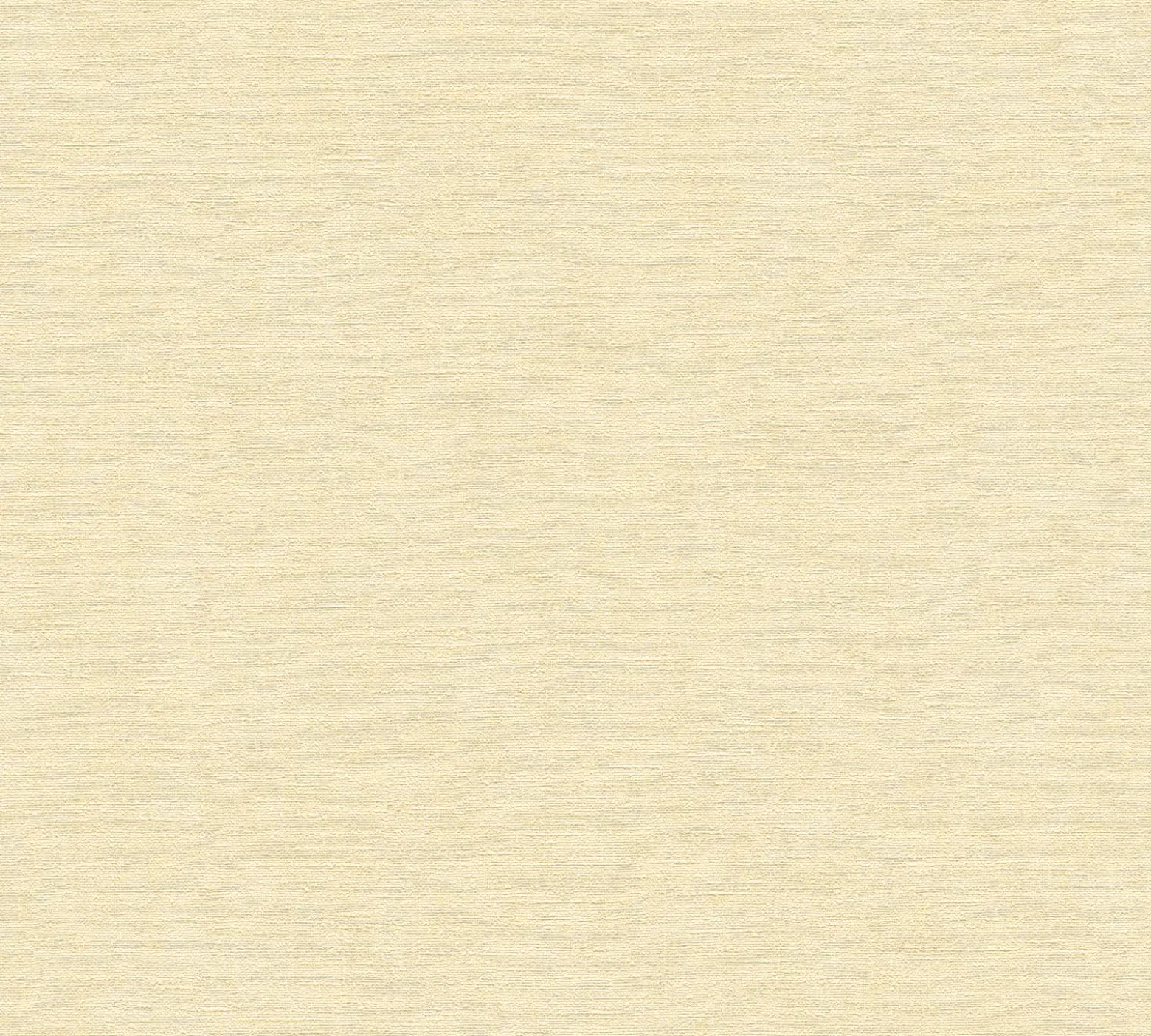 Vliestapete Uni Textil Optik Struktur Gelb Creme 39565-1