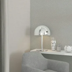 Vliestapete Uni Textil Optik Modern Grau Beige 45773