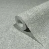 Vliestapete Uni Textil Optik Modern Grau Creme 45777