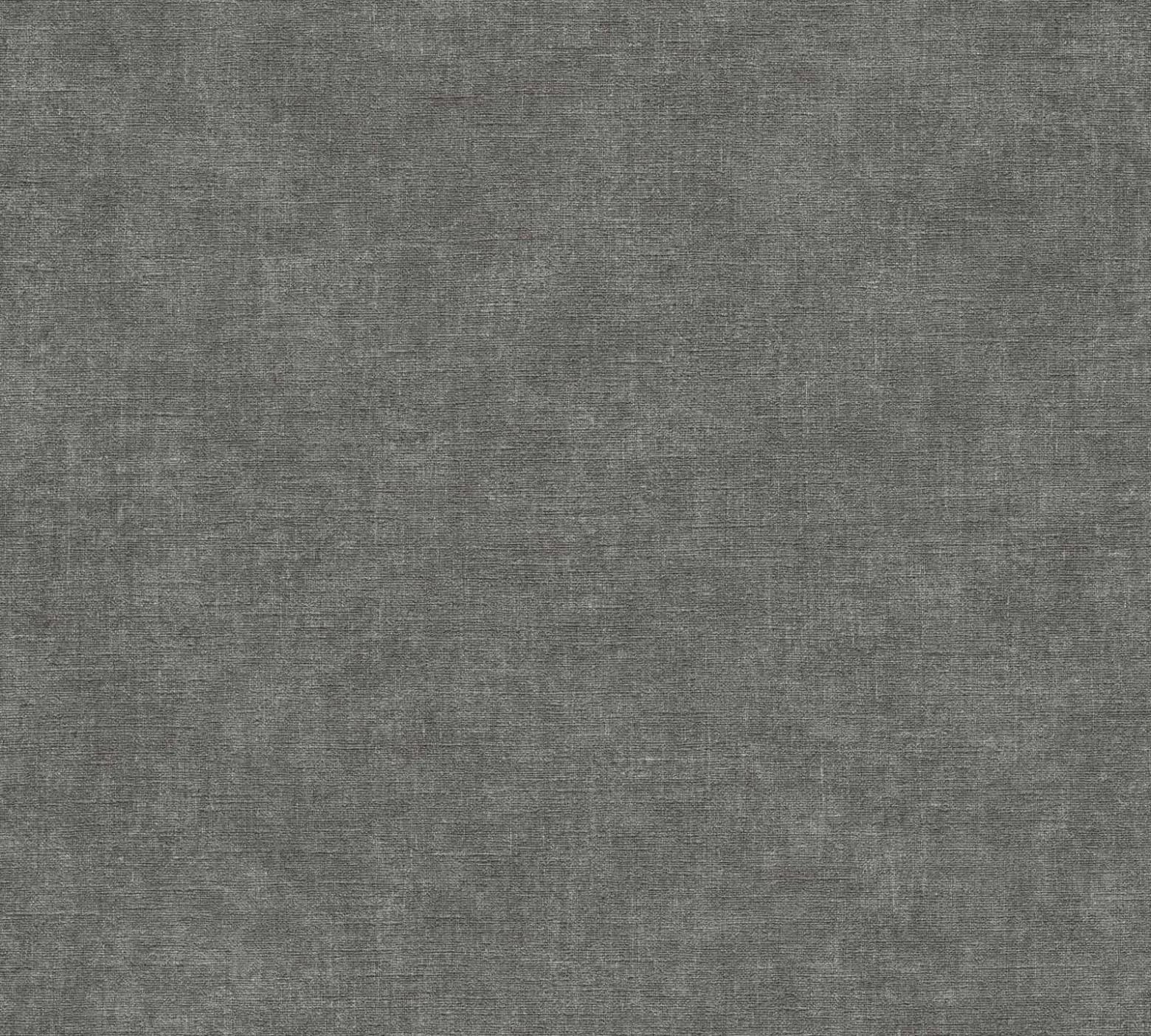 Vliestapete Uni Textil Optik Struktur Anthrazit 39566-3