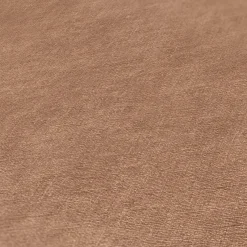 Vliestapete Uni Textil Optik Struktur Braun 39566-8