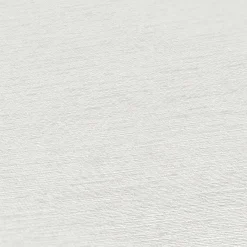 Vliestapete Uni Textil Struktur Weiß Grau 39351-5