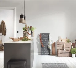 Vliestapete Uni weiß livingwalls Hygge 2117-98