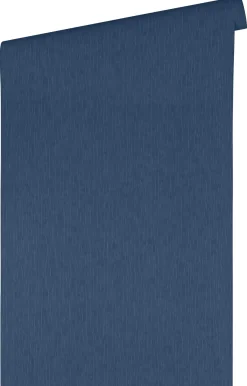 Vliestapete Versace Blau Uni Struktur 38383-2