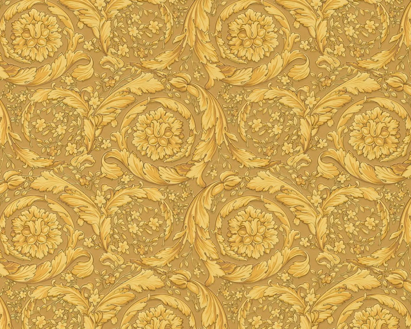 Vliestapete Versace Home Ornamente Barock gold 93583-3