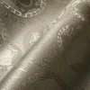 Vliestapete Versace Silber Logo Medusa 38461-3