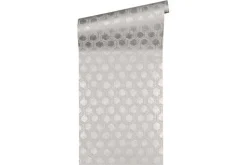 Vliestapete Waben silber creme Architects Paper 33327-2